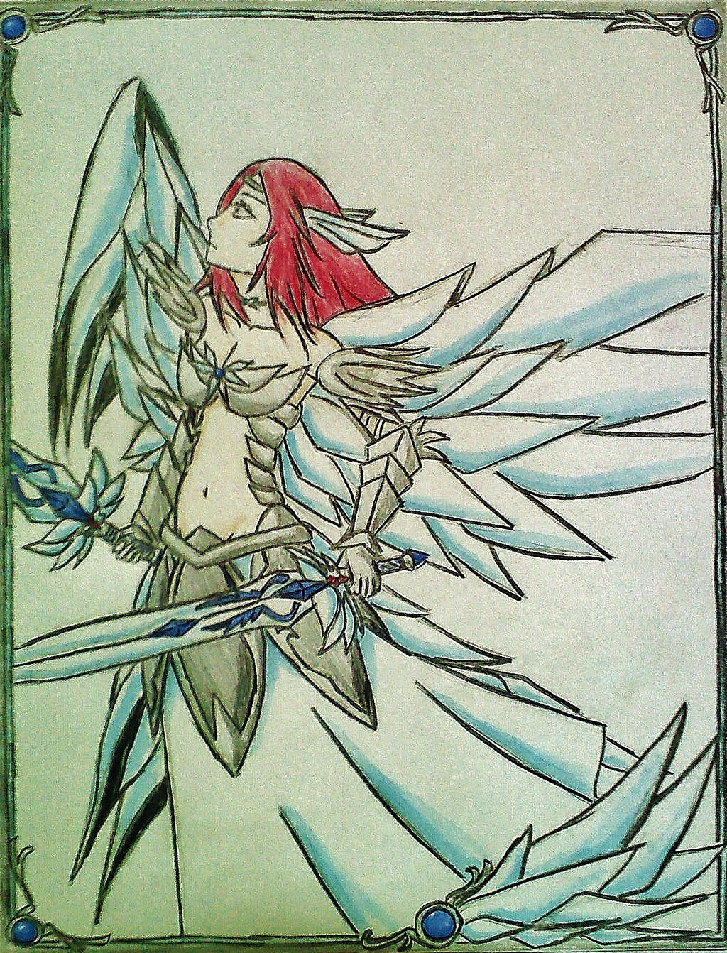 Erza -Fairy Tail - Heaven's Wheel Armor