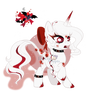 CLOSED AUCTION | Crystal pony - Halloween #2