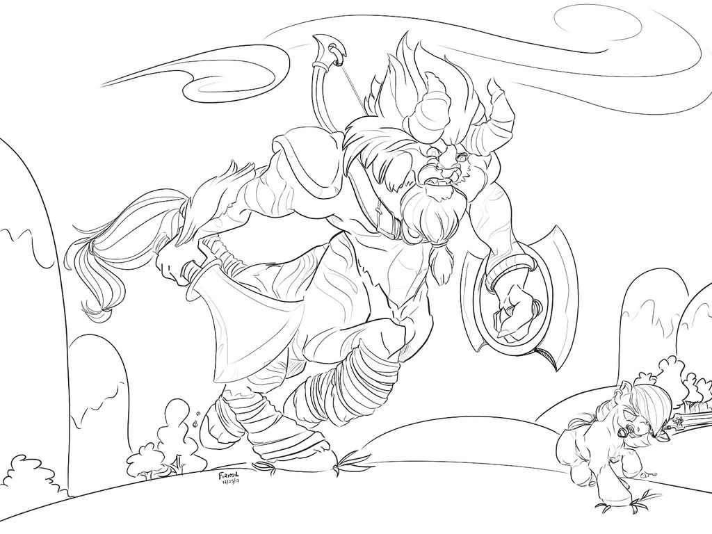 Lynel WIP by Firimil on DeviantArt