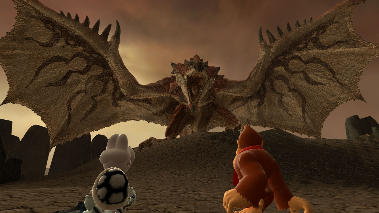 Meeting the Rathalos by Othello31 on DeviantArt