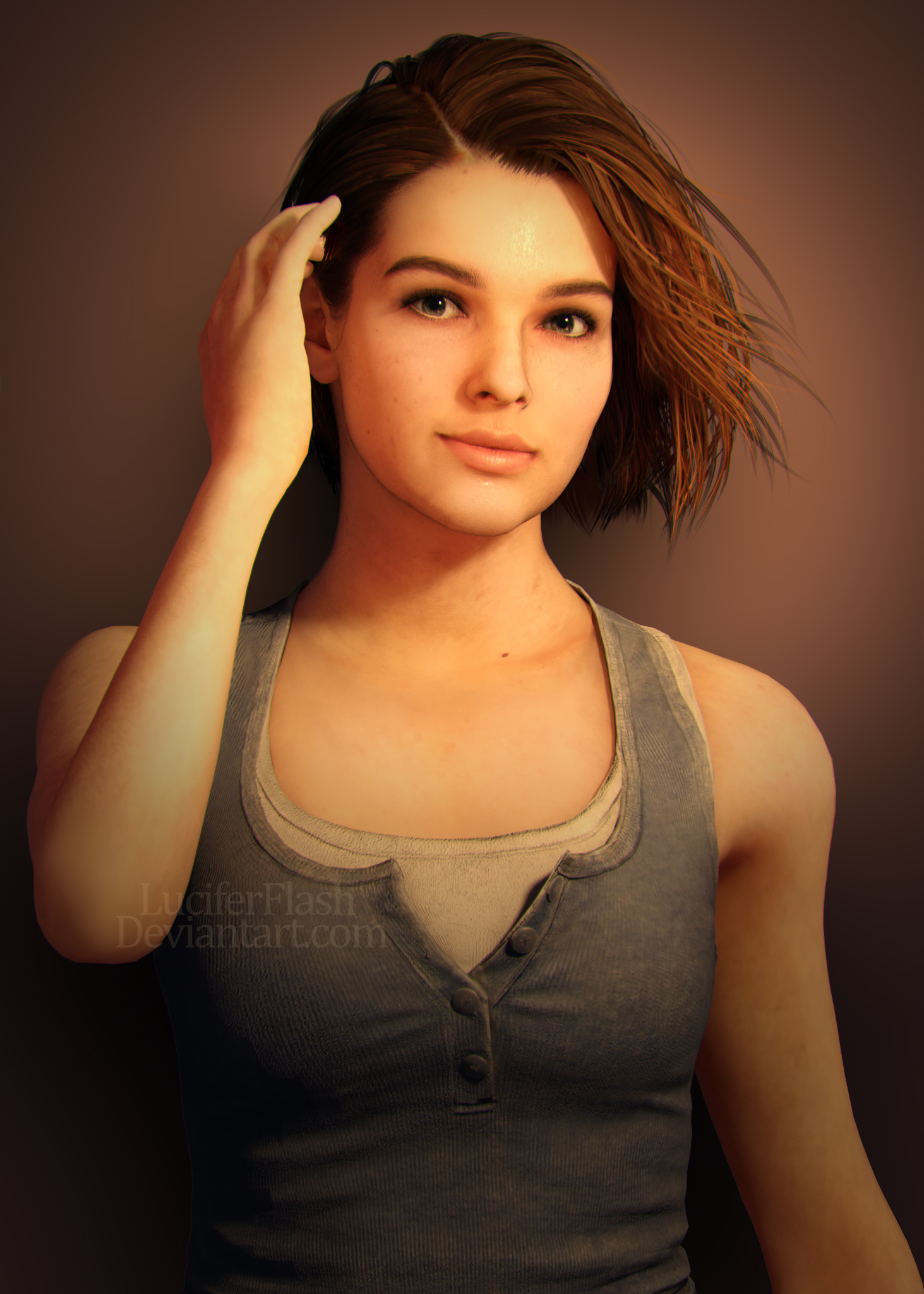 RE3 Remake: Jill Valentine by AnubisDHL on DeviantArt