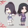 Tami and Minai chibi