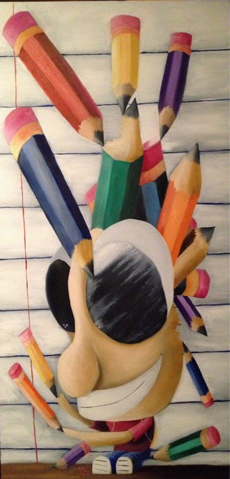 Playing With Pencils by ArtByChrisBrown Playing With Pencils by ArtByChrisBrown