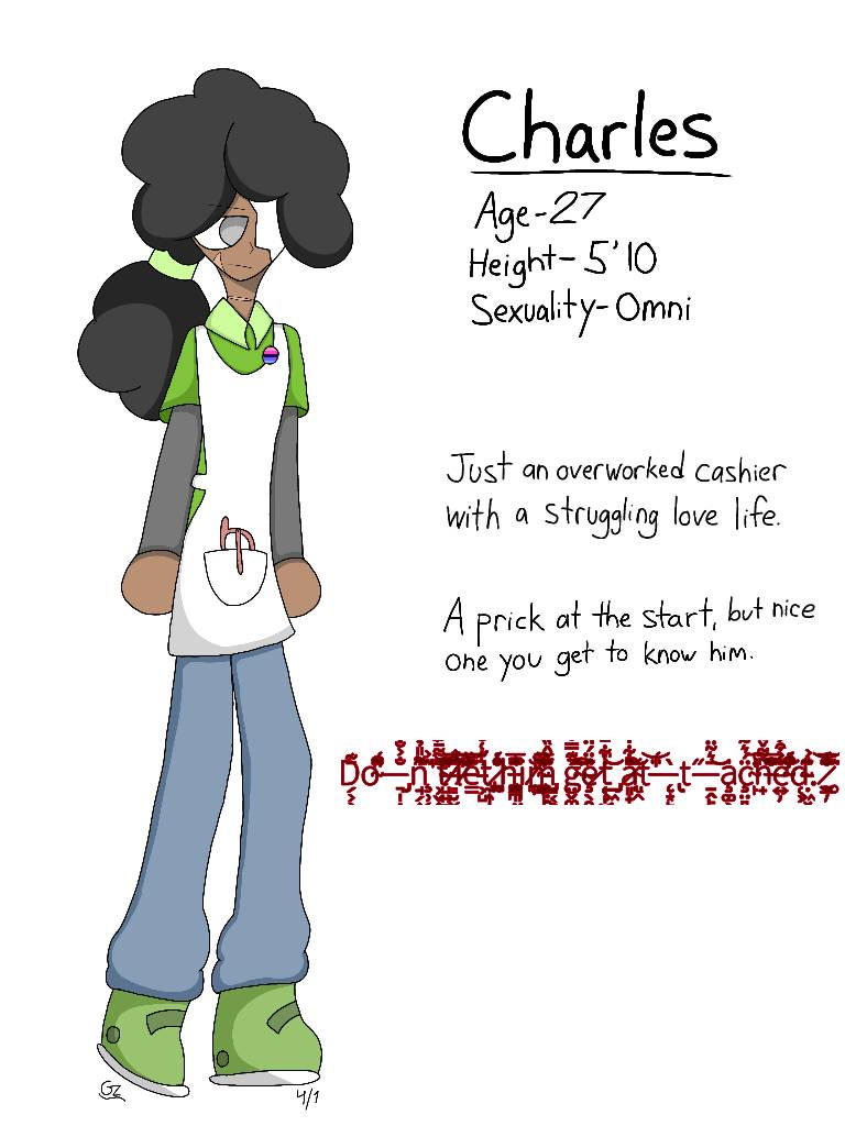Charles redone by SilvzTheWolf on DeviantArt