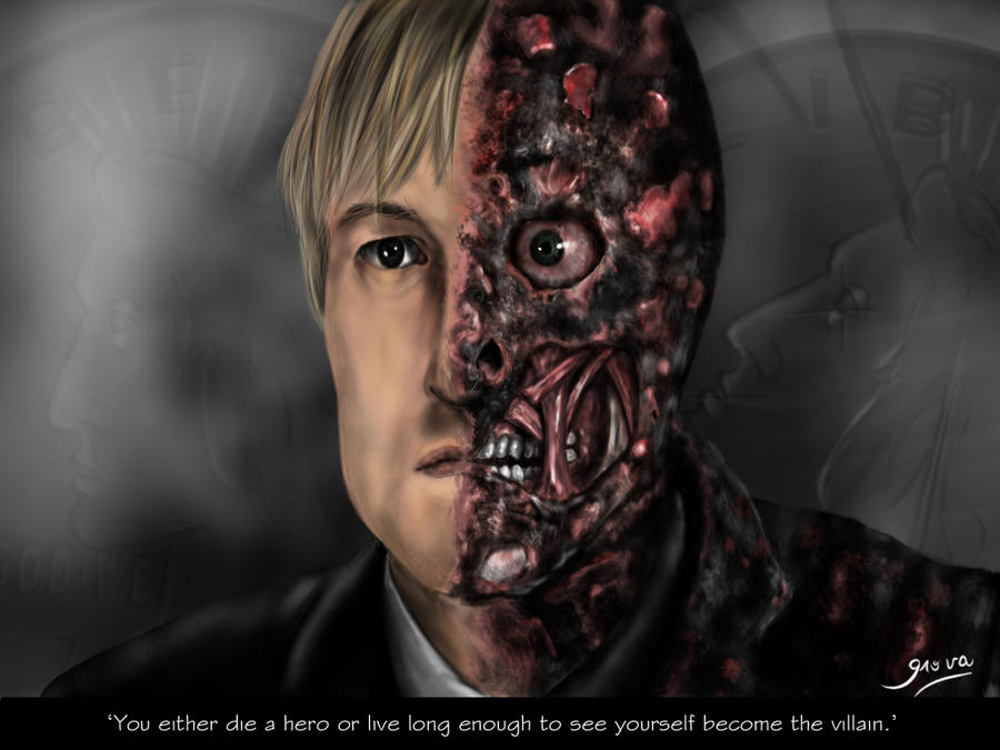Harvey Dent . Two Face by GiovaBellofatto on DeviantArt