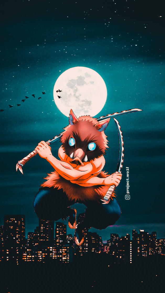 Inosuke by ProjectWo1f on DeviantArt