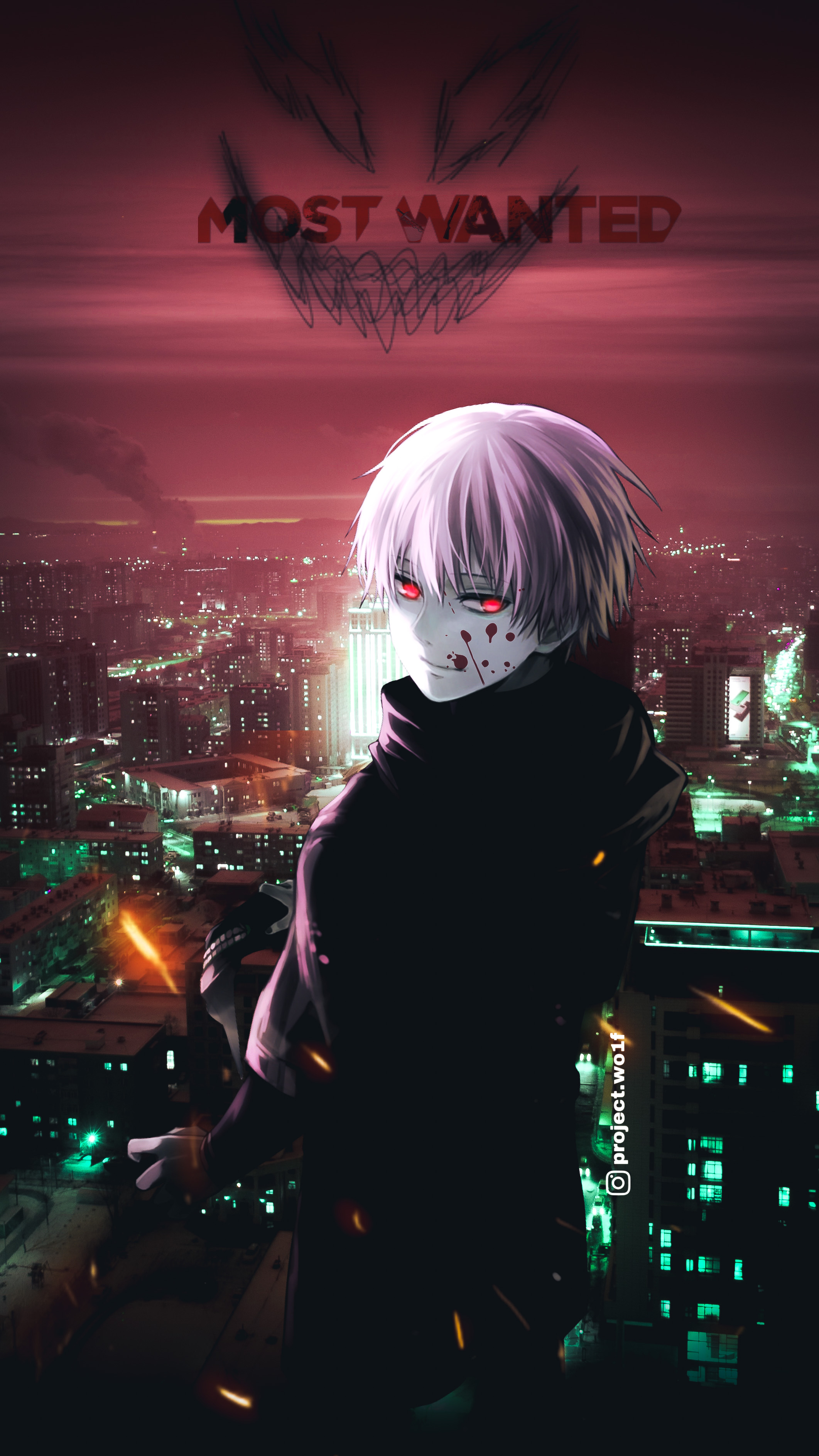 tokyo ghoul anime aesthetic wallpaper｜TikTok Search