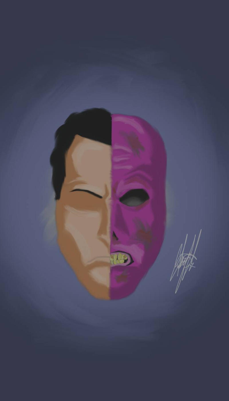 two face by chrisalfaro100 on DeviantArt