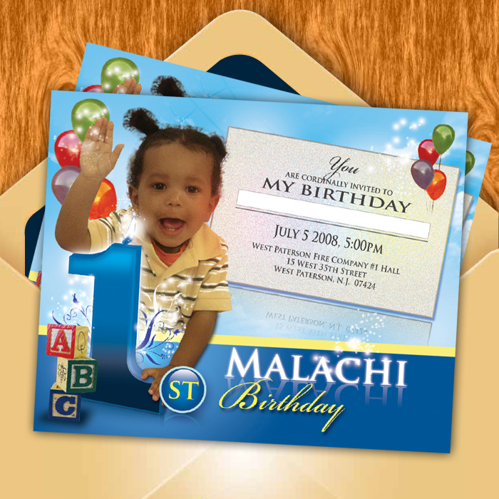 First Birthday Invitation