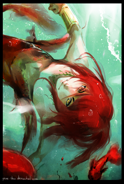 Artbook prev : Play with the mermaid