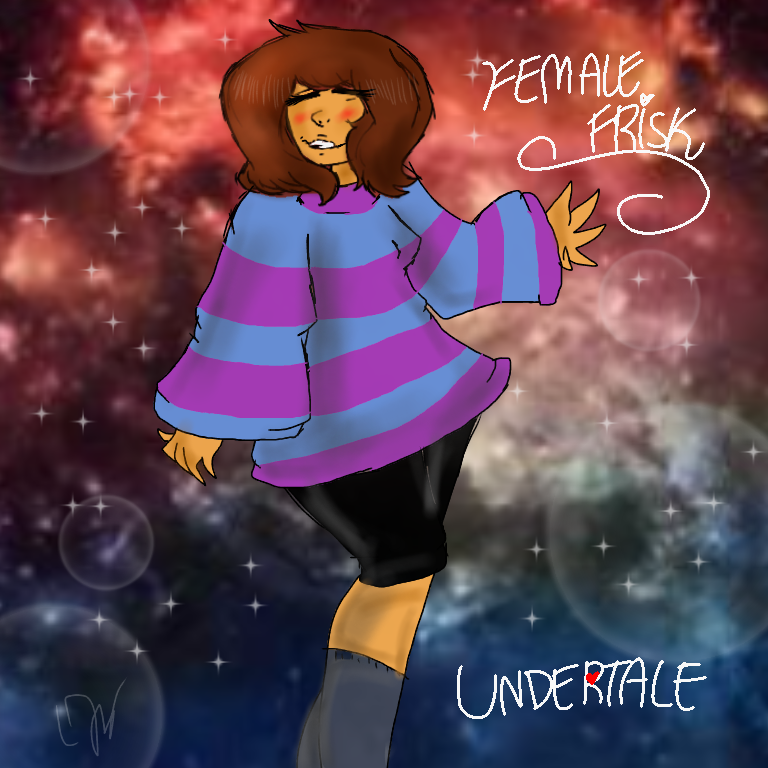 Female Frisk Au Undertale Fanart 3 By Kellycheshire On Deviantart