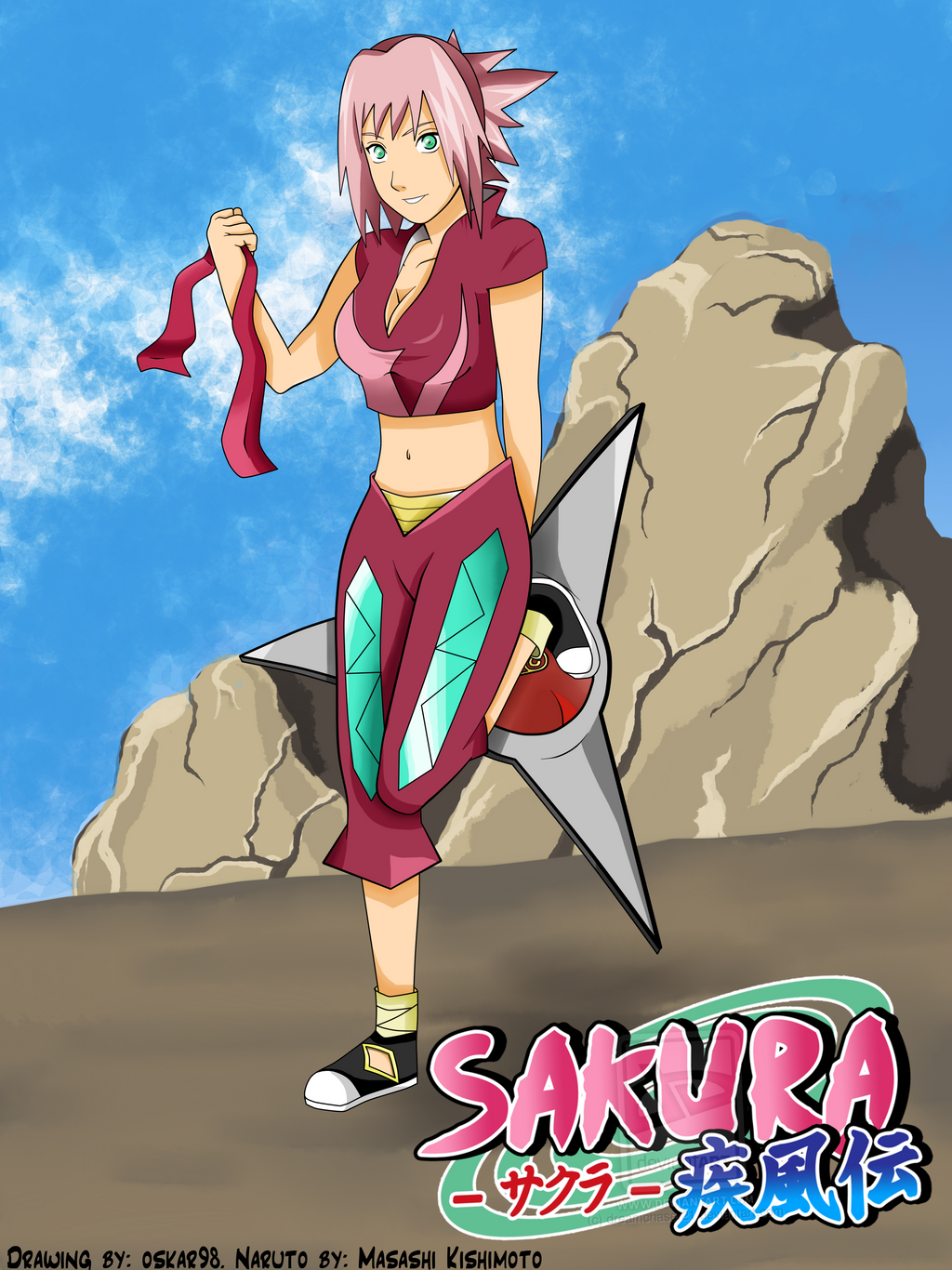 Contest Costume redesign: Sakura Haruno