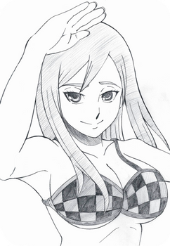 Sketch: Erza scarlet