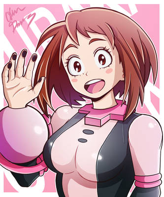 Ochako Ururaka - My Hero Academia by Oskar-Draws