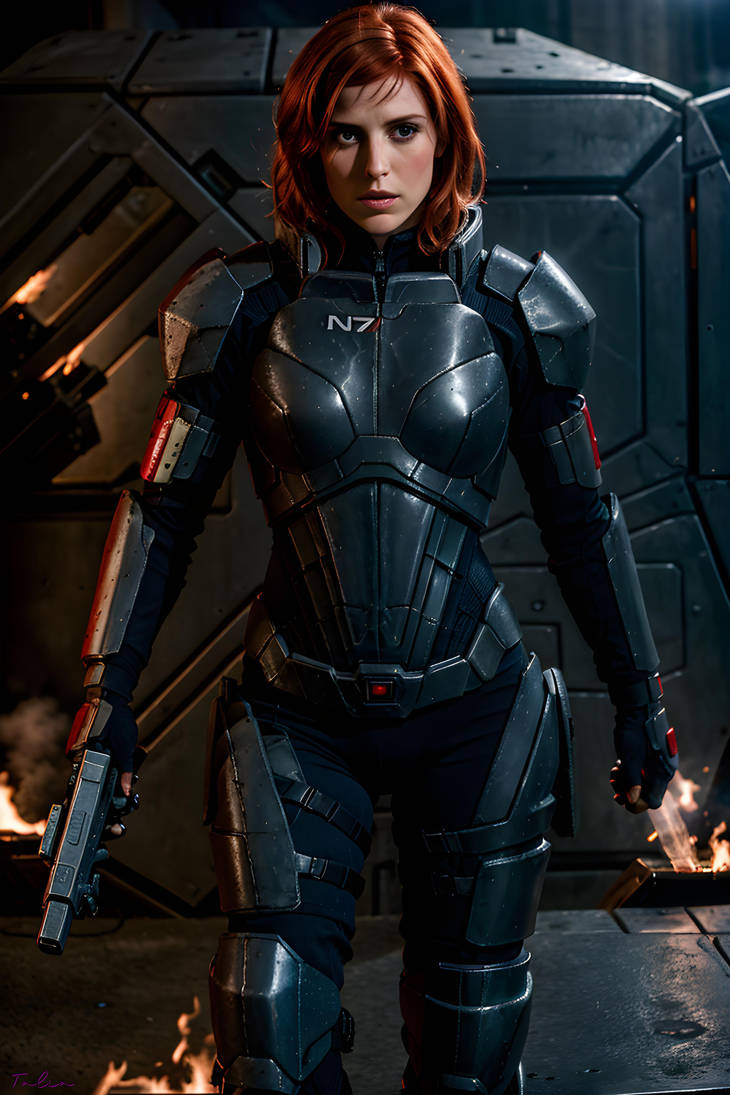 Mass Effect Commander Shepard 1 by TaliaRebellious on DeviantArt