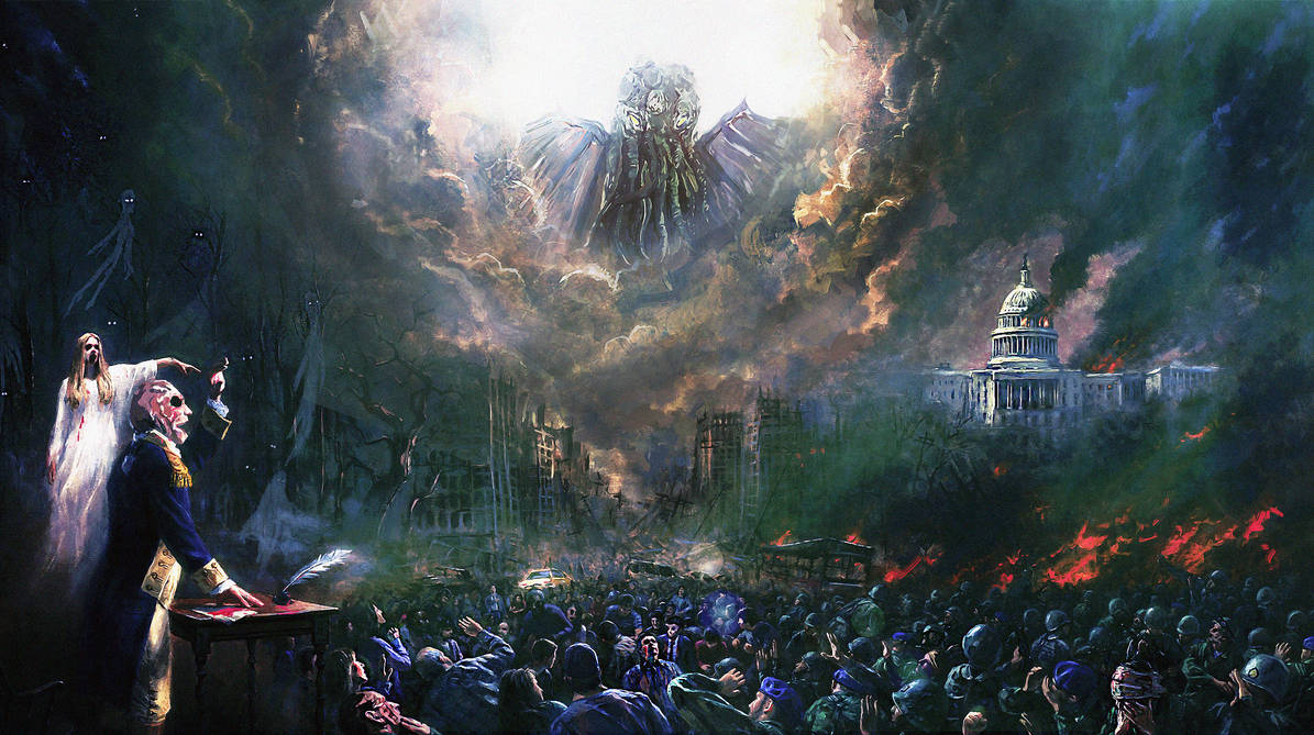 One nation under cthulhu by Kaelakov