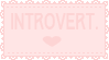 introvert stamp