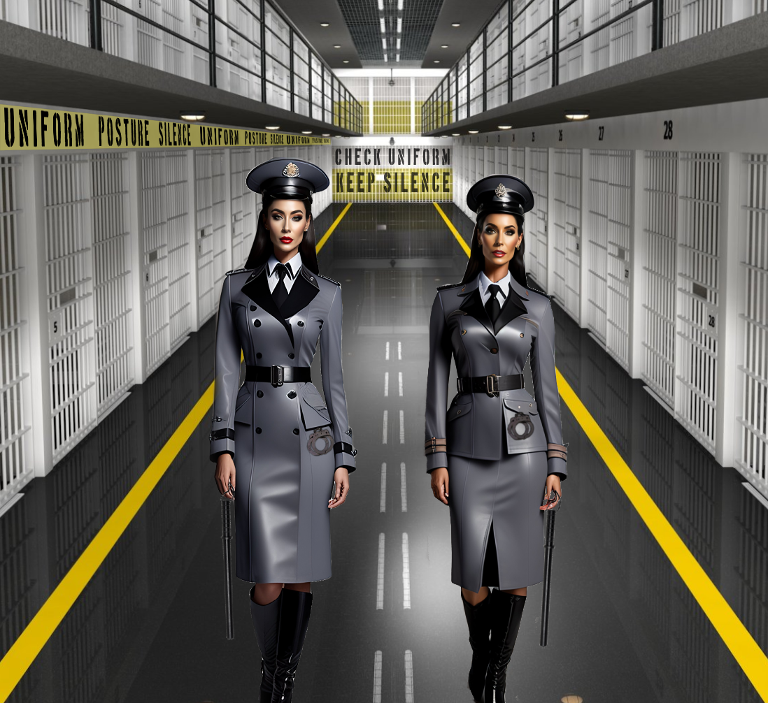 Two Female Prison Wardens In Cell Block By Nomatterwhat55 On Deviantart