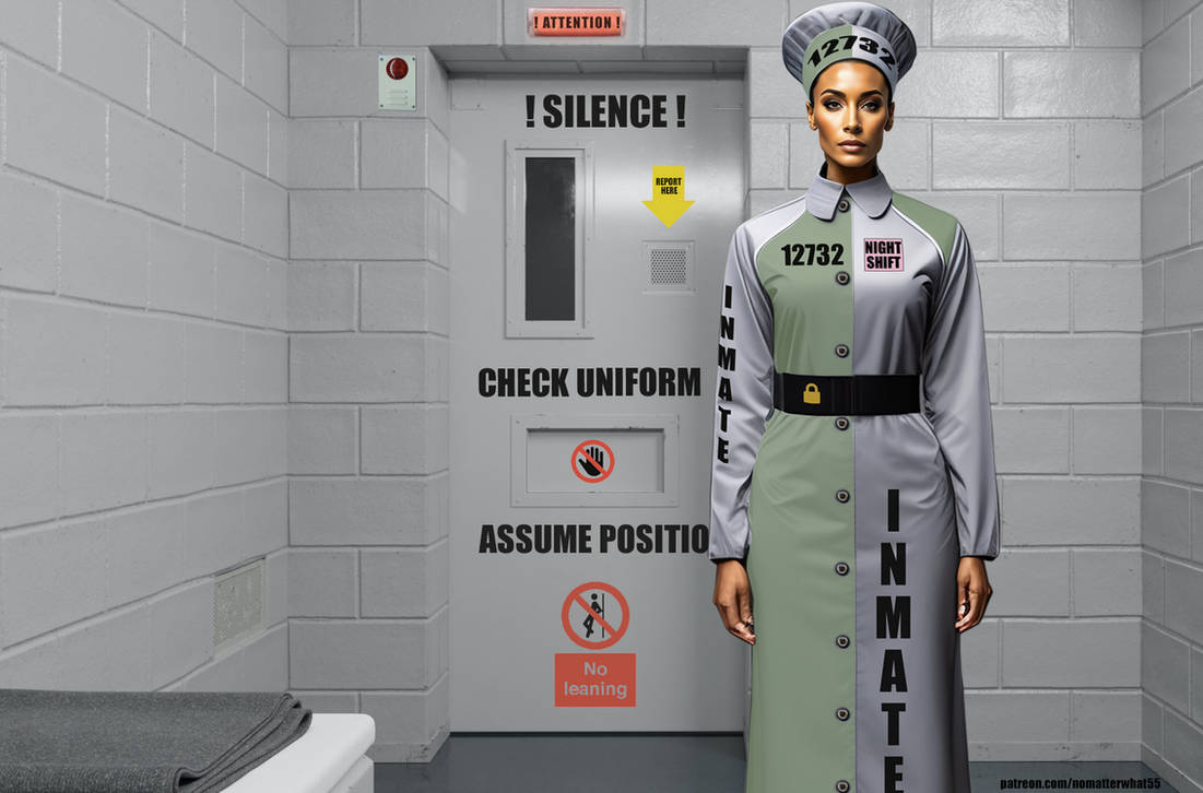 INMATE #12732 - Night Uniform Dress by Nomatterwhat55 on DeviantArt