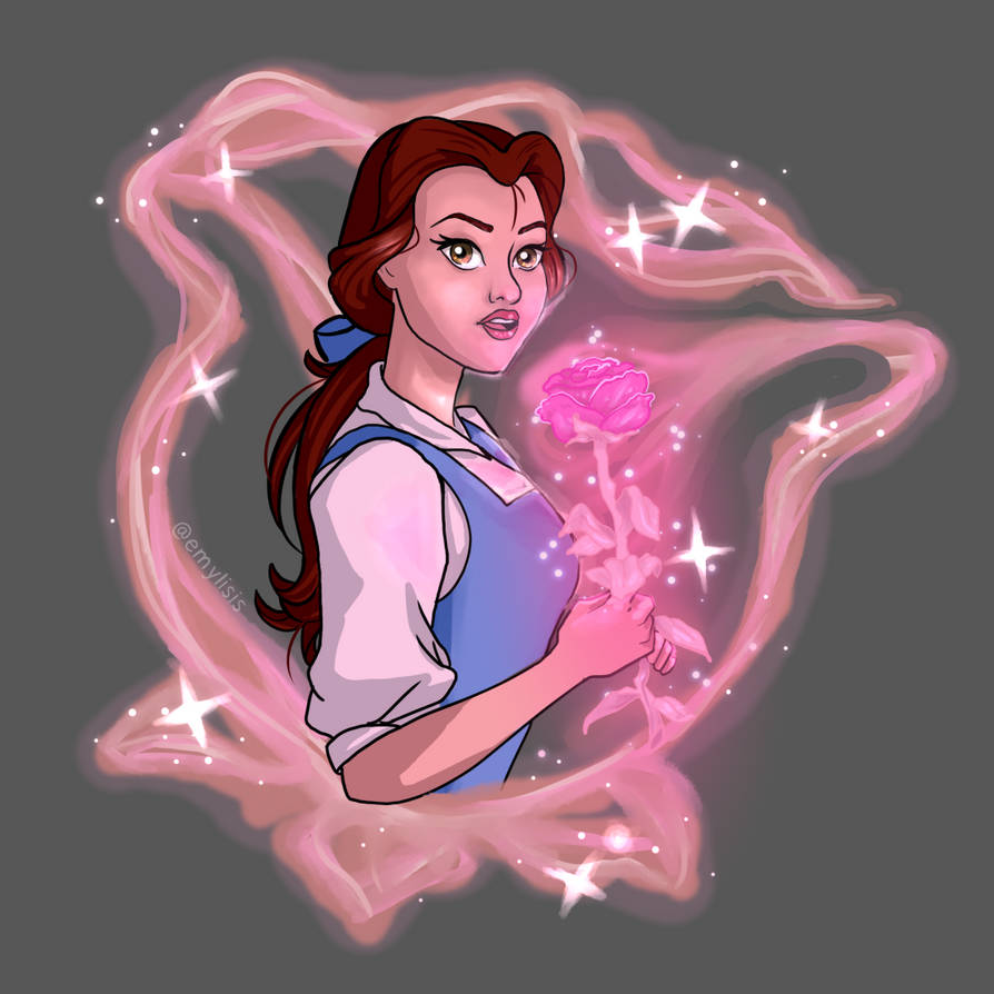 Magic + Princesses: Belle by emylisis on DeviantArt