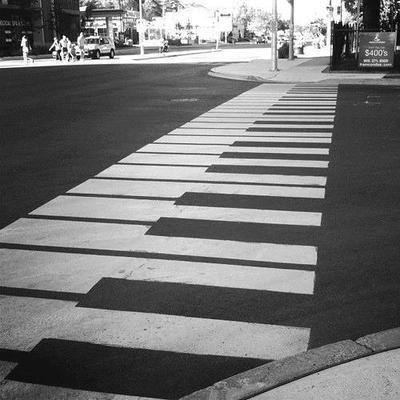 Piano on the street