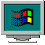 Crazy Windows 98 (transparent) Icon (animation)