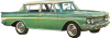 1961 Rambler Classic Sedan (green) Icon big by linux-rules