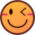 Winking Face (Emojidex) Emote mid