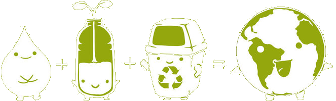 Reduce-reuse-recycle 4 a happier earth original by linux-rules on ...