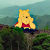 Winnie the Pooh on the Great Wall of China Icon