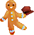 Dancing Gingerbread Icon (animation)