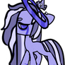 Sapphire Crown Pony Lineart Challenge Adopt 043