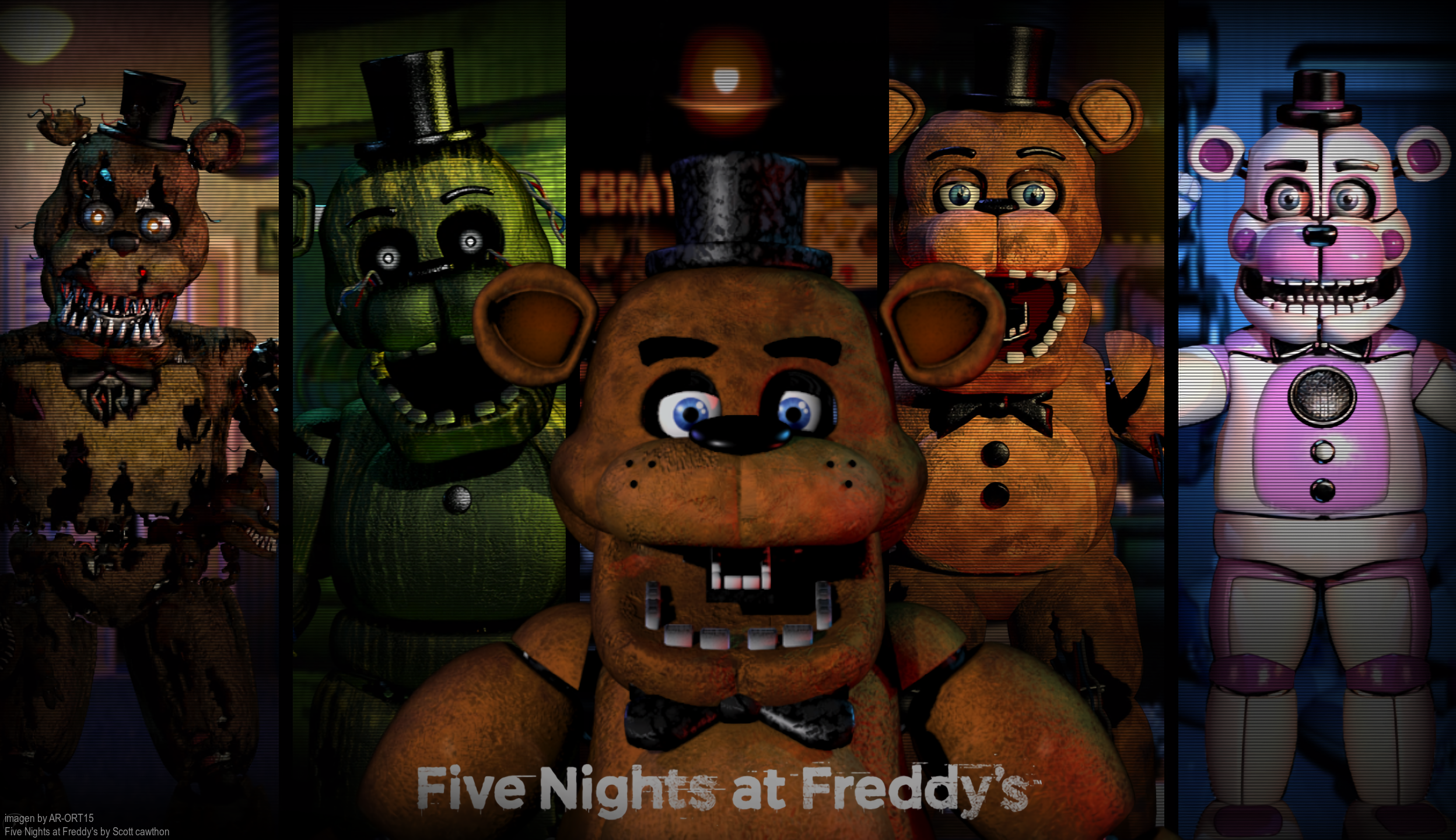 The Evolution Of Freddy Fazbear (FNaF ANIMATED) 