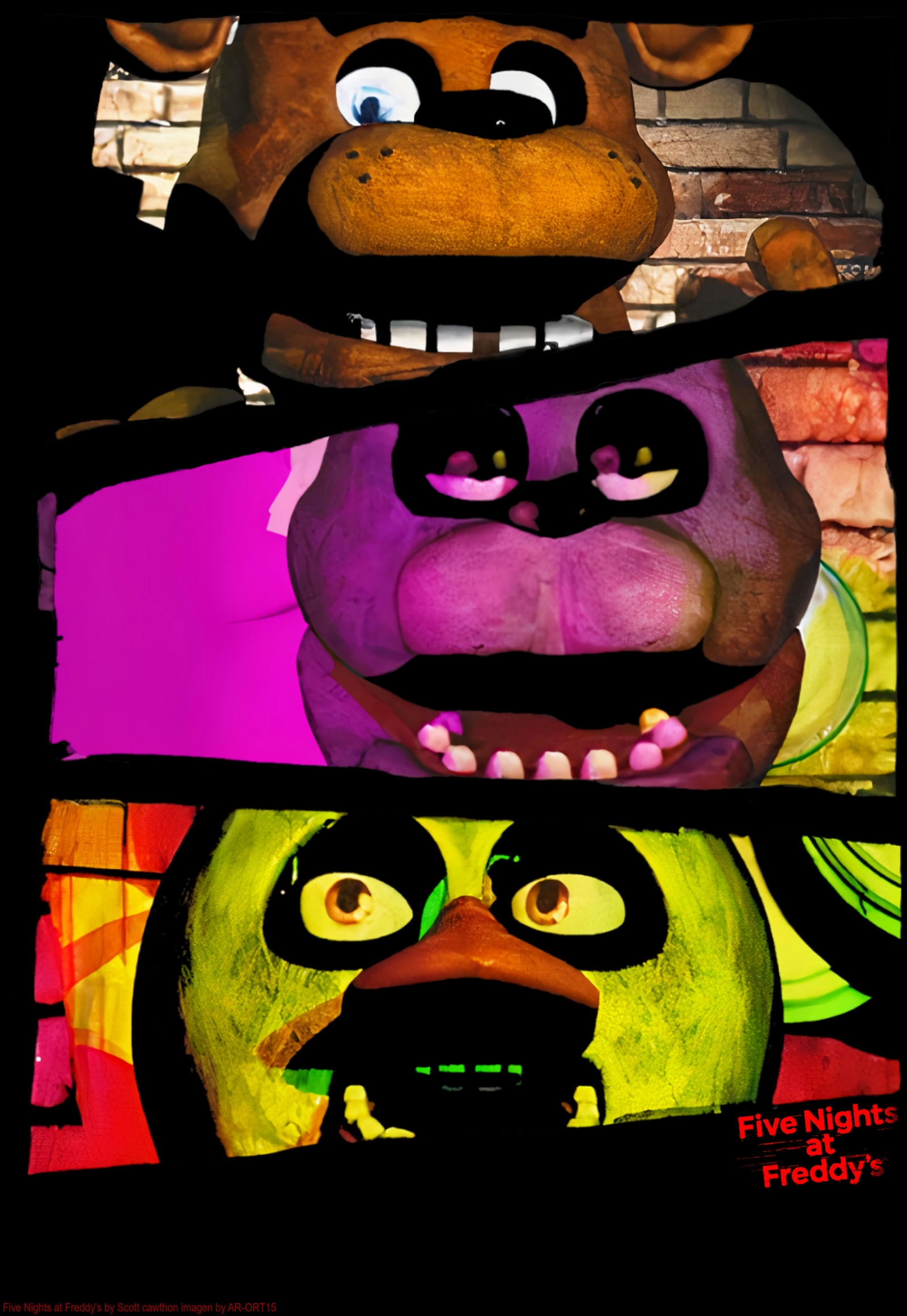 Fntf FNAF characters by AR-ort15 on DeviantArt