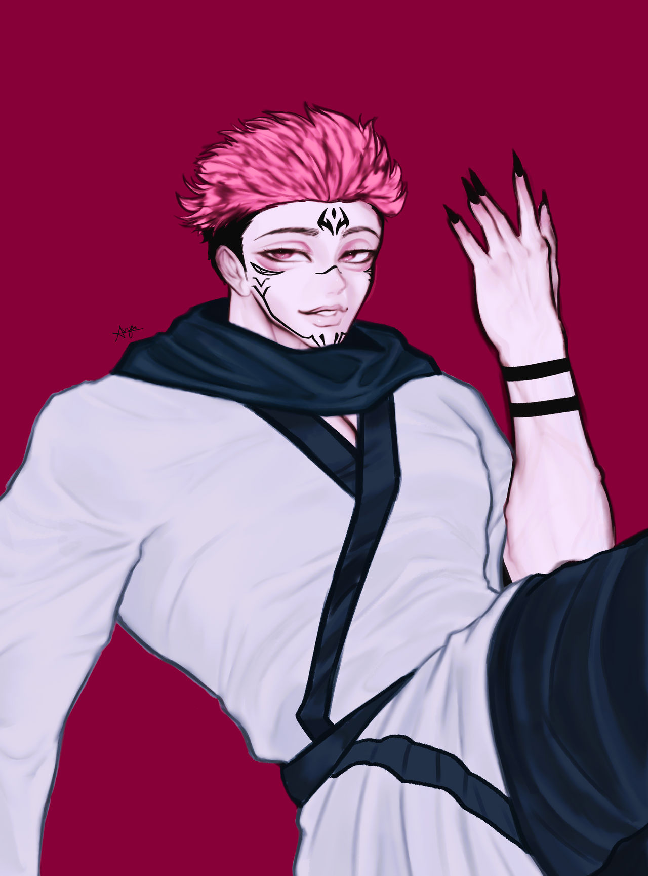 Sukuna (v1) by Malcolmx1 on DeviantArt