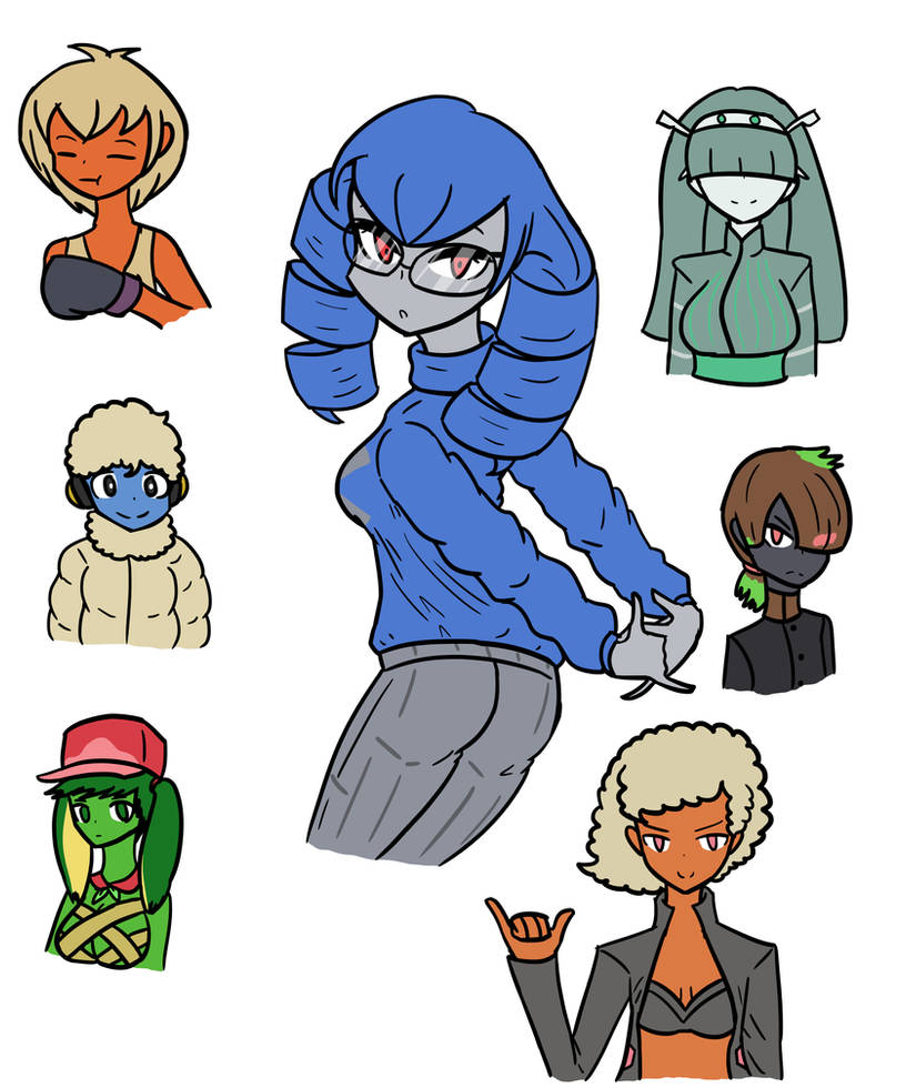 Gijinka Rascal EVEN MORE Gijinka by FujiFilmPlus on DeviantArt