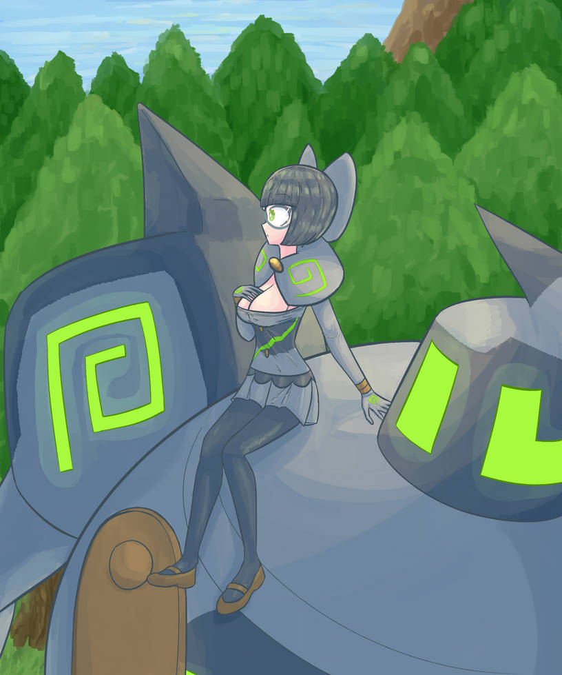 Shiny Golurk by FujiFilmPlus on DeviantArt