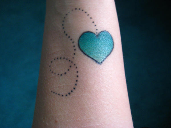 My heart tattoo