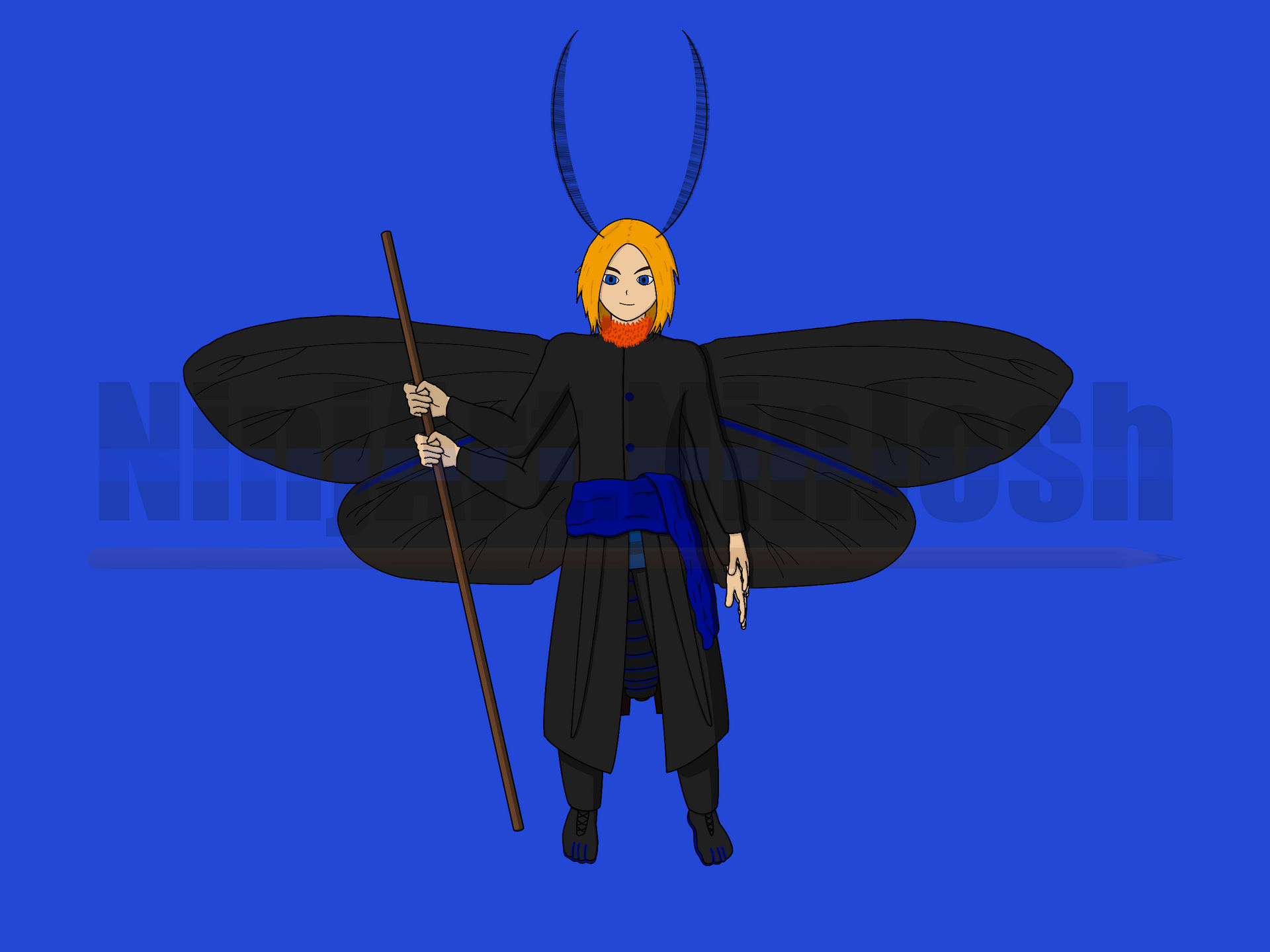 NinjaNinMoth by NinjArtNinJosh on DeviantArt