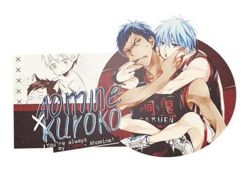 Aomine x Kuroko