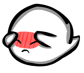 Shy Boo (Super Mario Bros 3) by JustJamBoy on DeviantArt
