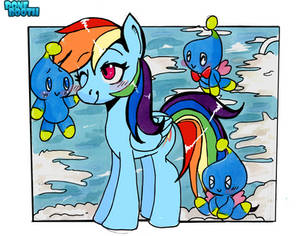 Rainbow Dash and the Chao