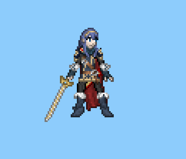 Lucina Sprite Idle by Droe747 on DeviantArt