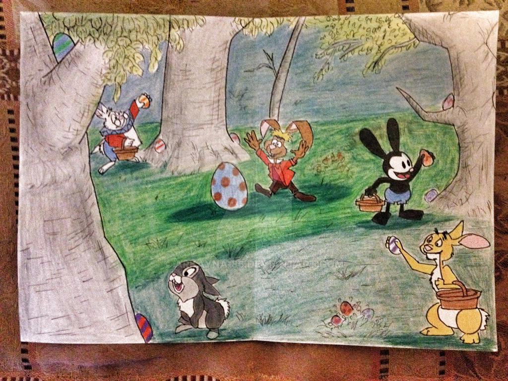 Disney Easter Bunnies! by Arkayna-86 on DeviantArt