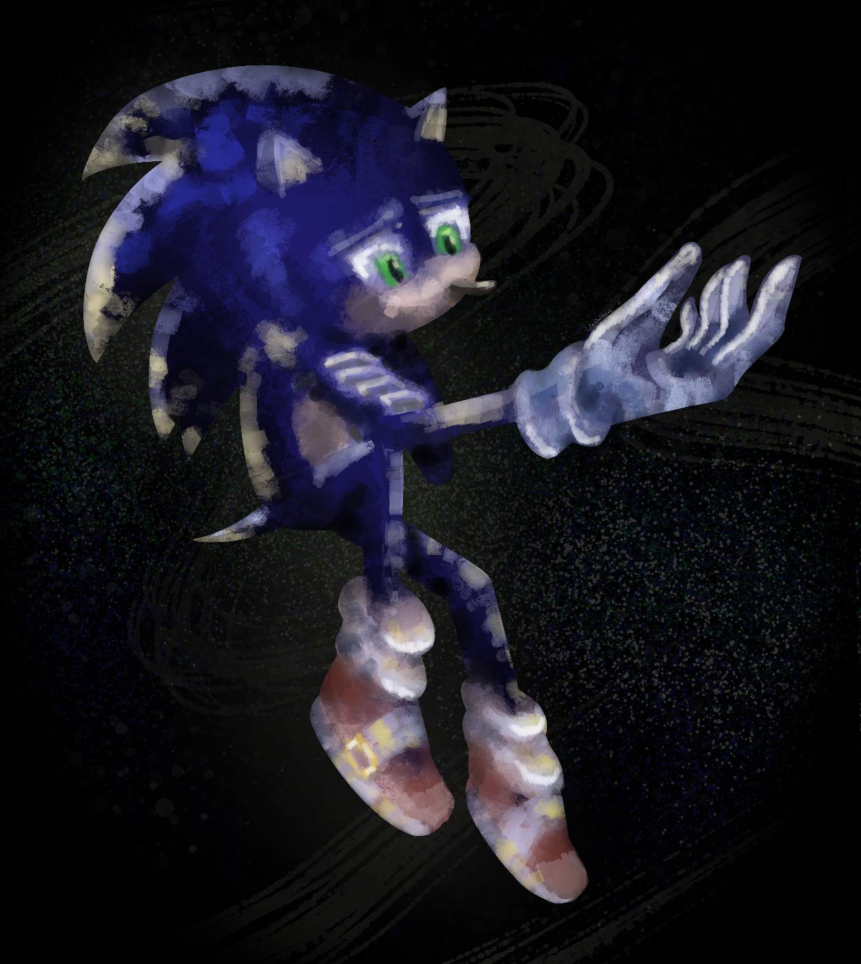Sonic Deviantart Textures Sonic by LillianTheFrozen on DeviantArt