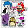 Seven M characters