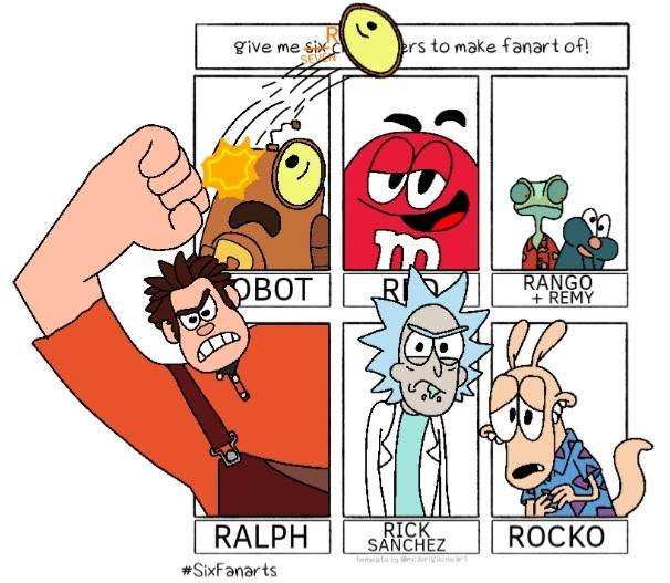 Seven R Characters by AGUYWHOLIKESDRAW on DeviantArt