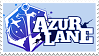 pastel blue azur lane stamp