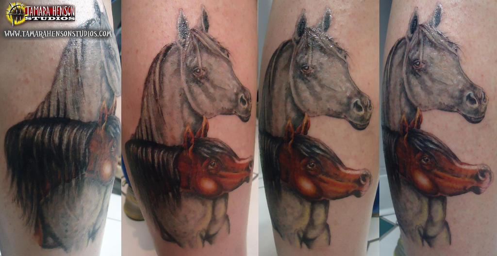 Tattoo 12: Arabian Horses