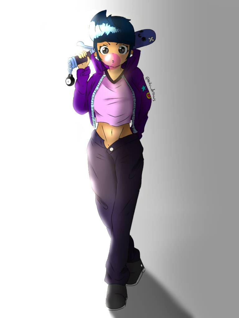 Brawl Stars Bibi by Wilu-draws on DeviantArt